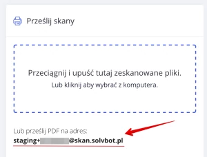 Prześlij skany